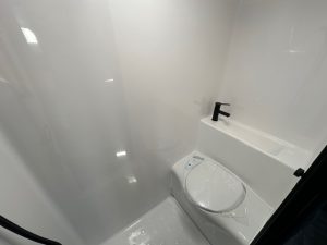 Toilet in Paramount Tuff Mudda Combo Shower