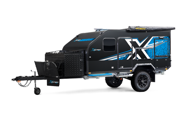 Hybrid Caravan Side View