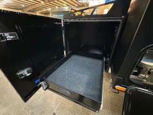 16' XSeries Warrior - exterior storage