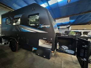 16' XSeries Warrior - exterior storage